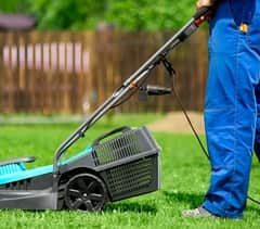 Corded electric mower