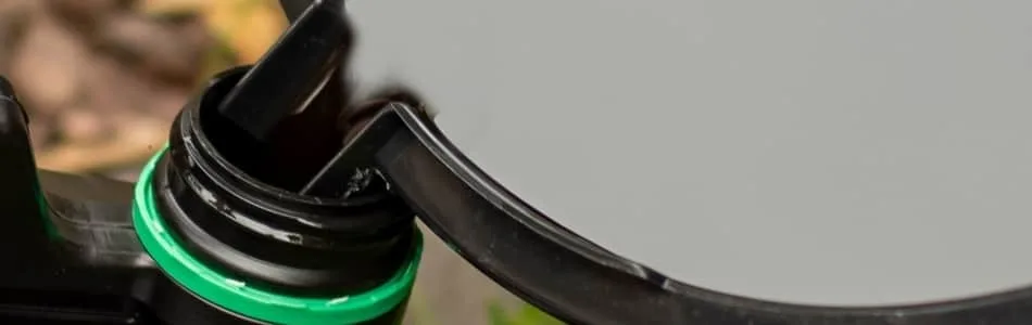 Lawn mower starts smoking after an oil change