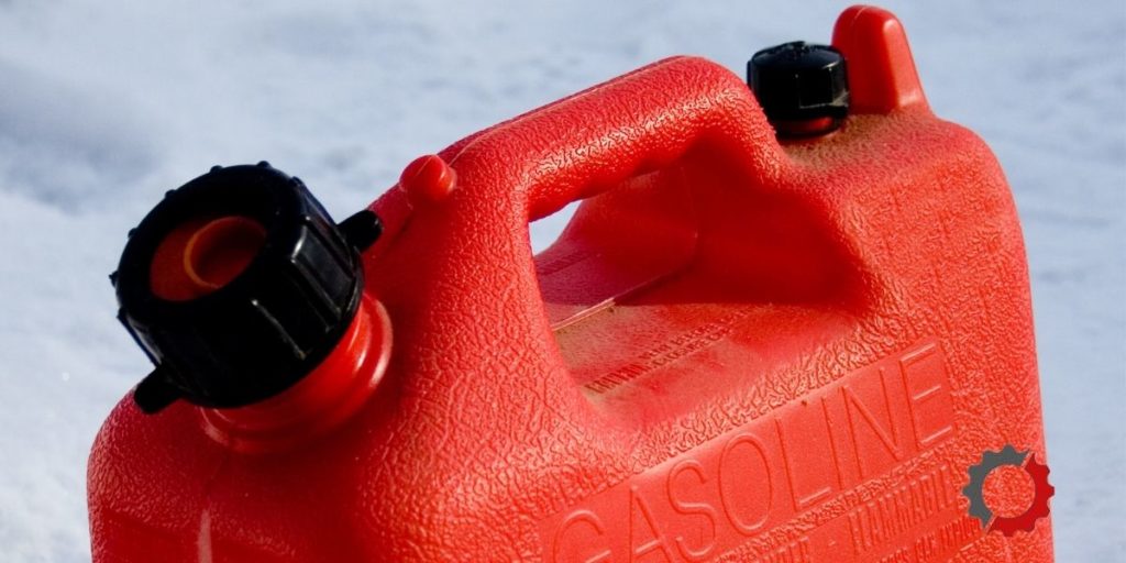gas can for a snowblower