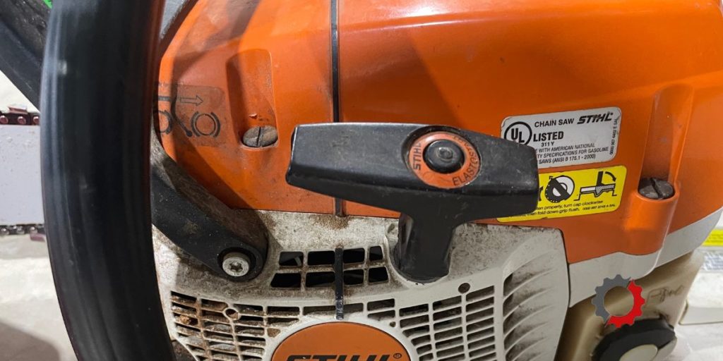 Stihl chainsaw recoil pull start handle
