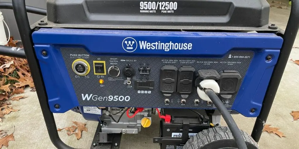 Westinghouse generator won't start