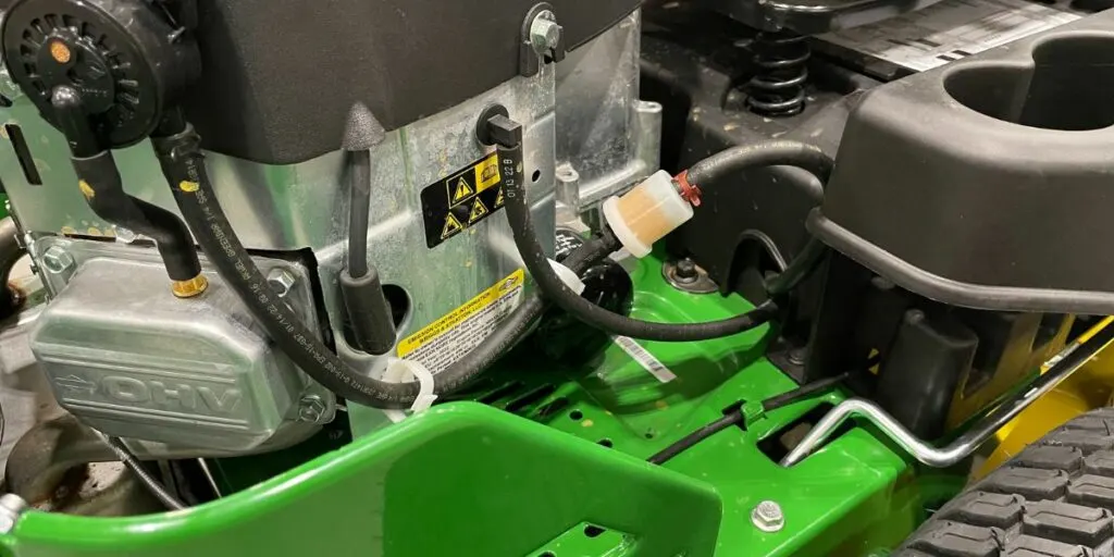 John Deere zero turn won't stay running