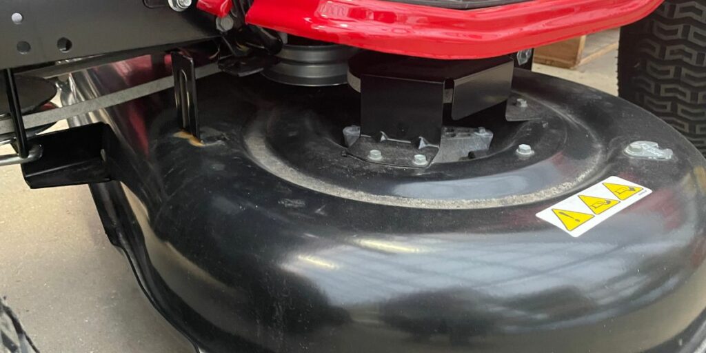 Troy-bilt mower has a bad and uneven cut