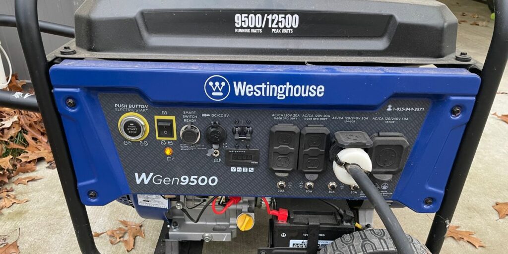 Westinghouse generator won't start