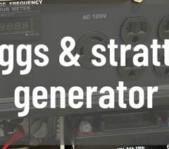 Briggs & Stratton generator