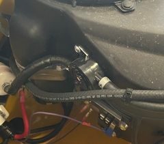 Hustler mower engine begins running rough