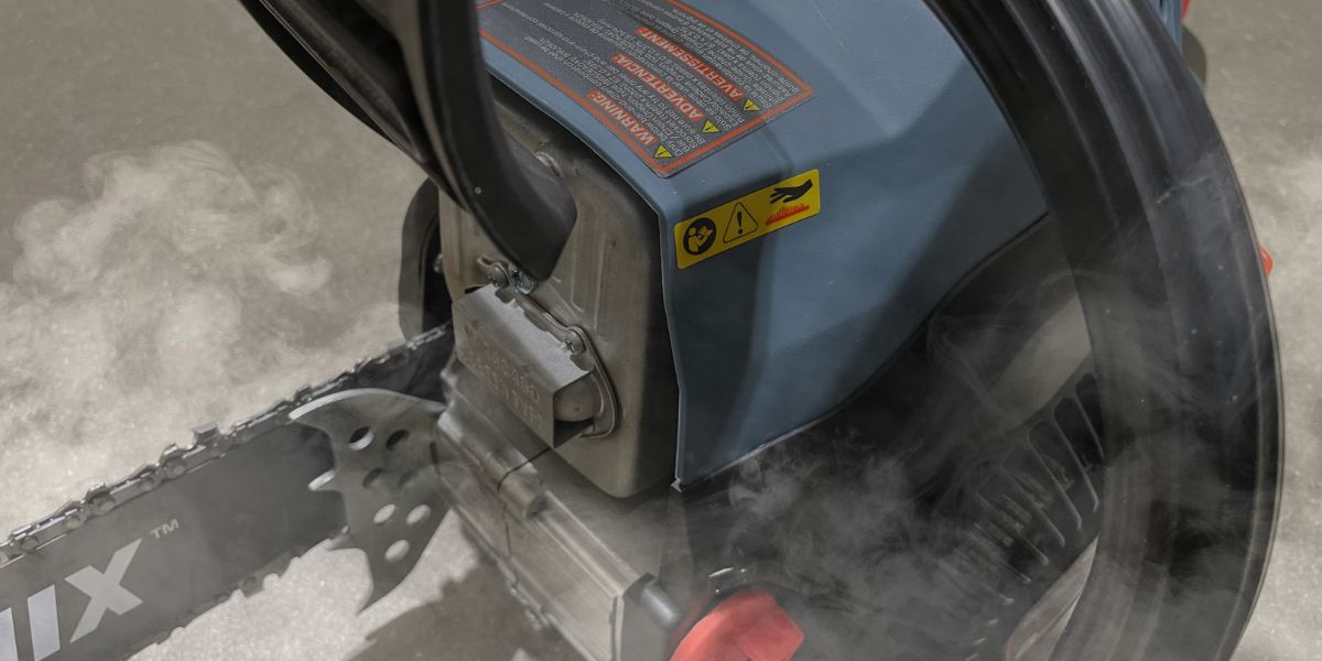 8 Reasons Your SENIX Chainsaw is Smoking (Chain & Exhaust) Powered Outdoors