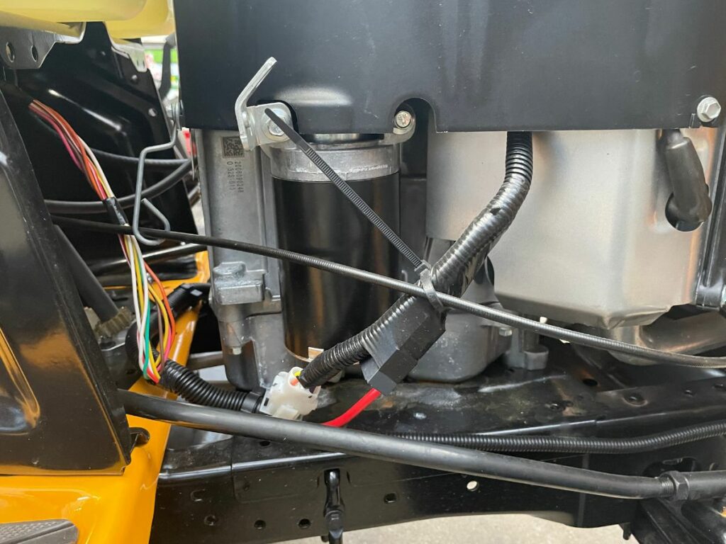 Cub Cadet electrical system causing a starting problem with no click